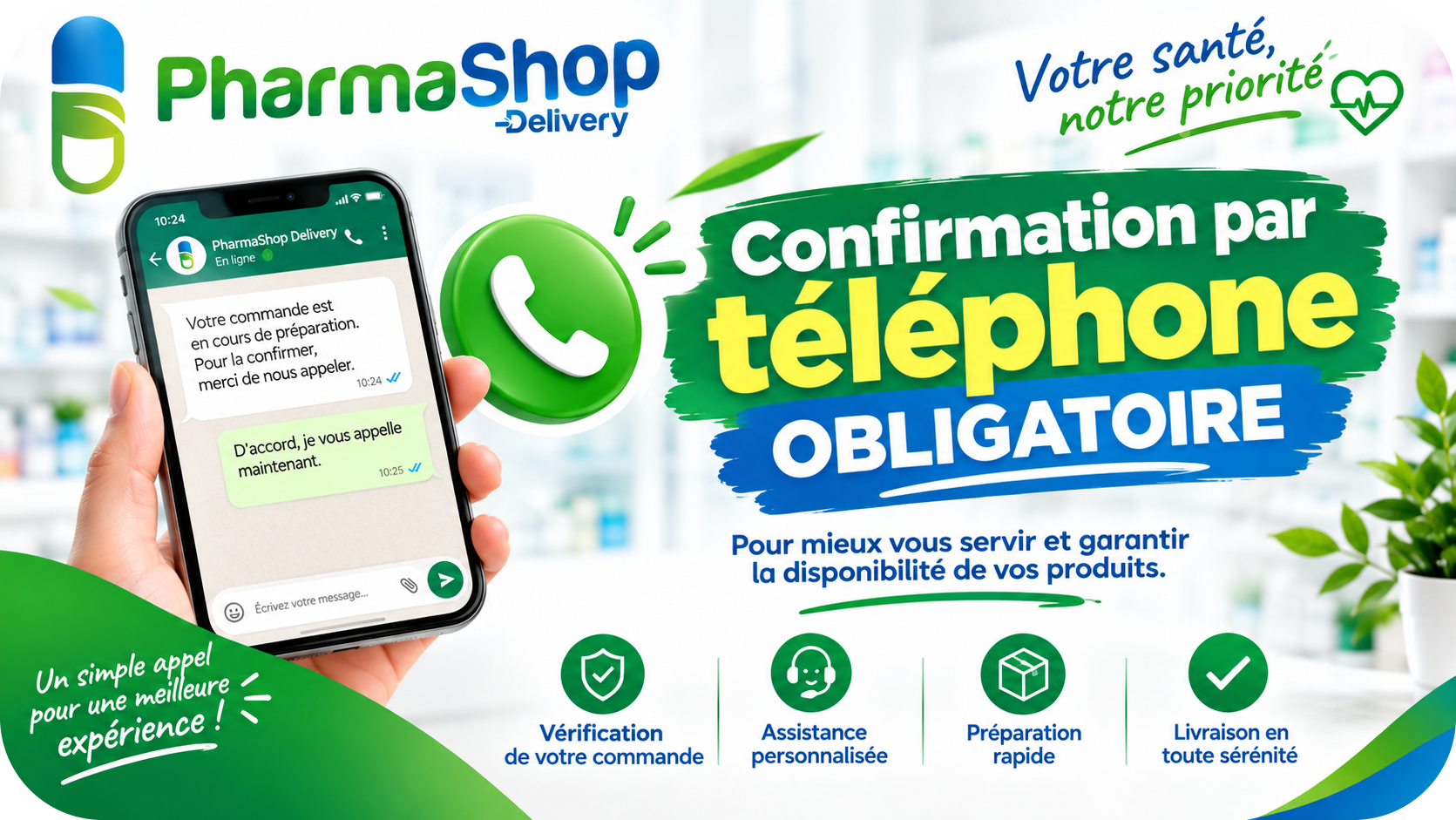commande telephone